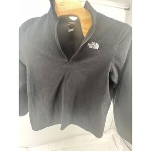 The North Face Fleece 1/4 Zip Pullover Black Men's L G